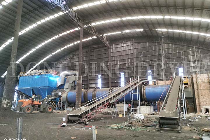 Coal Slime Dryer Installation Site