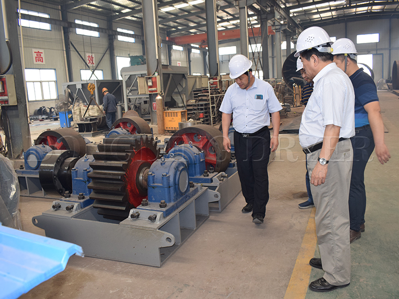 Guizhou Customer Visit Coal Slime Dryer Production Line