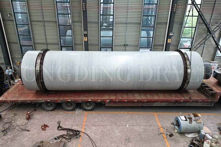 Ore Concentrate Rotary Dryer is Ready for Shipment