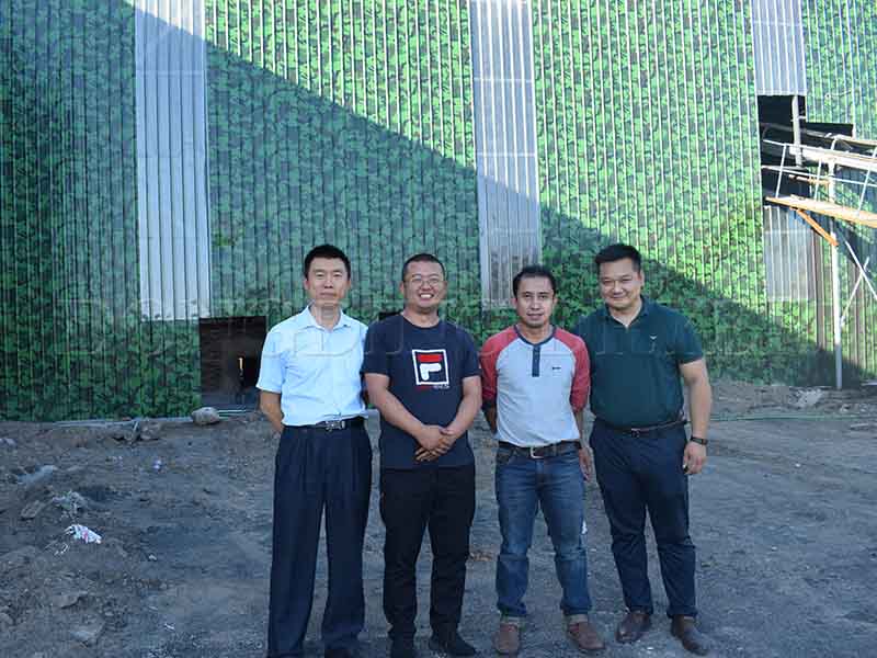 Indonesia Customers Visit Coal Drying System Site