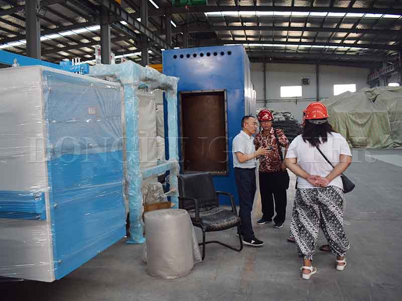 Indonesia Customers Visit Air Flow Dryer