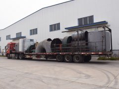  1200T/D Coal Dryer Equipment Accessories Shipped To Mongoli