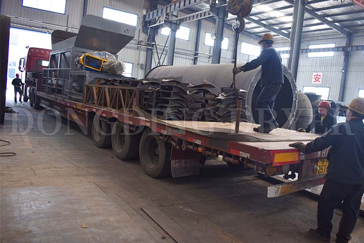 Iron Concentrate Dryer is Ready for Shipment