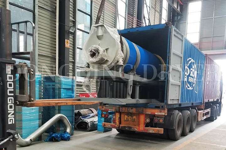 Rotary Dryer is Going to be Shipped to Australia