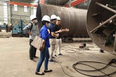 Welcome Indonesian Customer to Visit us for Lignite Dryer